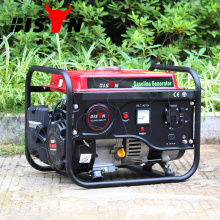 Bison China 1KW Mini -Generator 60 Hz 110 V Haus mit Benzinerzeugung Set Benzingenerator 1000W